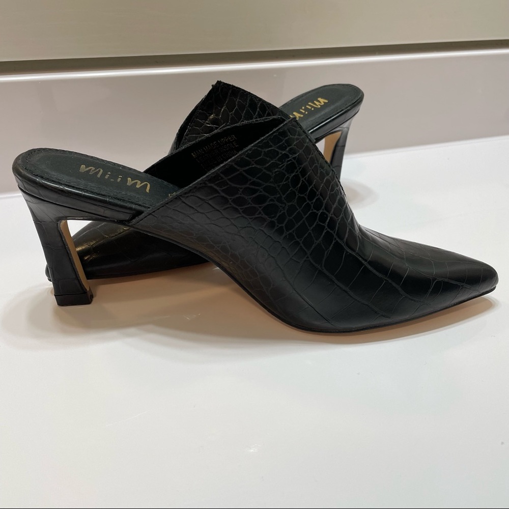 Mi.iM Genuine Leather Crocodile Heel